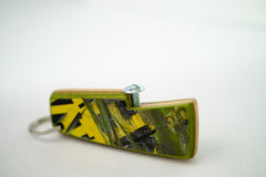 Recycled skateboard bottle opener